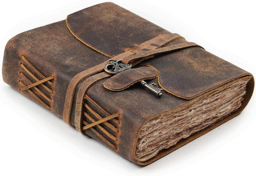 1 Vintage Handmade Leather Journal