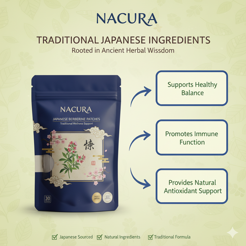 Nacura Japanese Berberine Patches