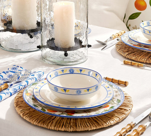 1 Set of 4 Vine Soup Bowls